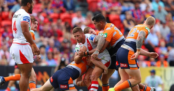 NRL 2021: Dragons refused to lose against Newcastle | NRL.com