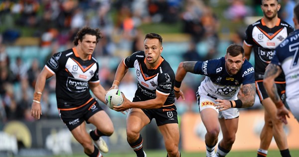 Wests Tigers on X: Back on track! 💪 #NRLTigersCowboys   / X