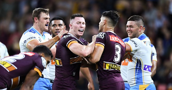 NRL 2021; Brisbane Broncos; Jamayne Isaako says Tyson Gamble's voice ...