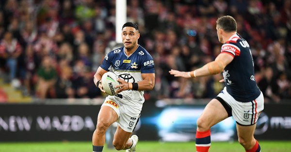 Valentine Holmes 'killing it' at North Queensland Cowboys training, Scott  Drinkwater move to halves, NRL news