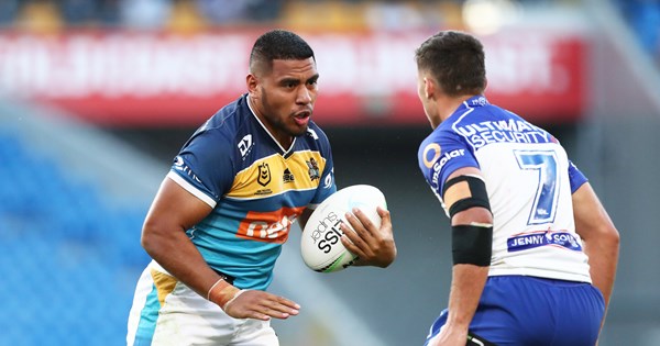 NRL 2021: VB Hard Earned, Moeaki Fotuaika, Gold Coast Titans, prop ...