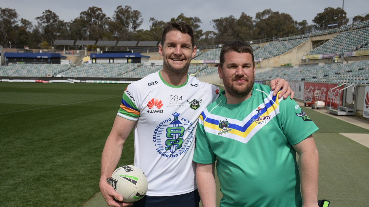 The Canberra Raiders and Canberra Milk reunited as major partners for the  2021 NRL season