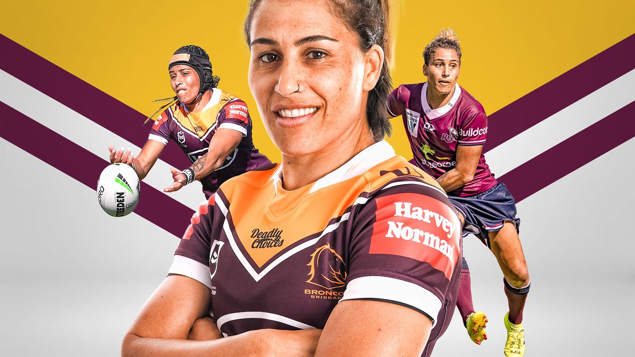 Brisbane Broncos 2019 NRL Ladies Home Jersey