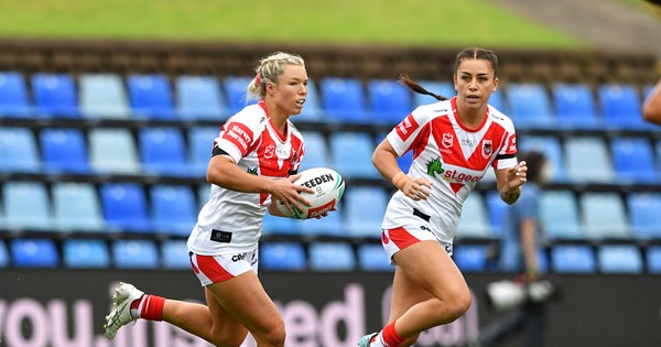 Telstra Tracker: Dragons dominance on show in Round 1 of Telstra Women ...