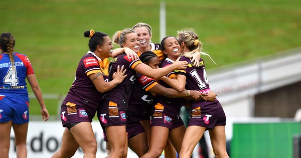 NRLW 2022: Match report, Brisbane Broncos, Newcastle Knights, Tamika Upton  and Shenae Ciesiolka combine to guide Broncos to big win