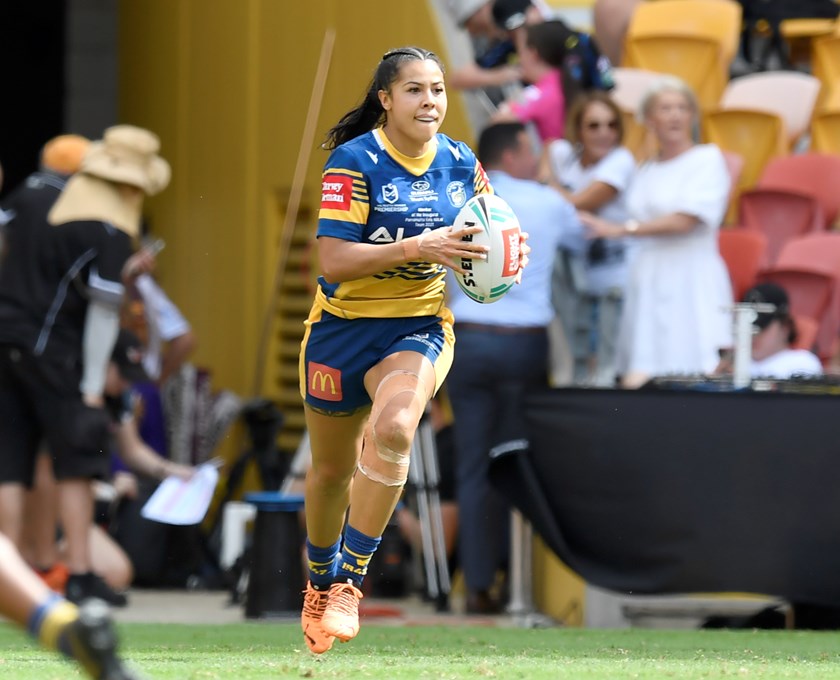 Tiana Penitani will return to the Eels for the NRLW later this month. 