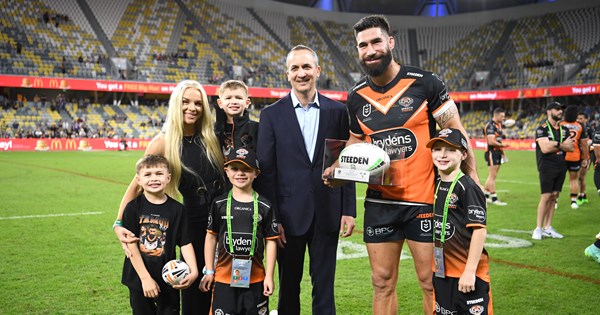 Wests Tigers announce club's leadership group for 2022