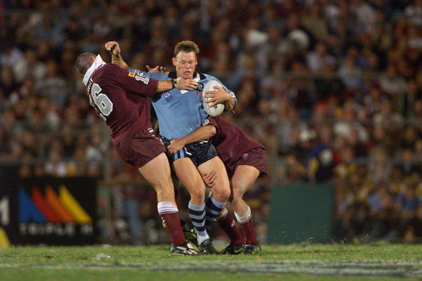 Former Blue Rod Wishart played nine times at Suncorp Stadium for five wins and four losses.