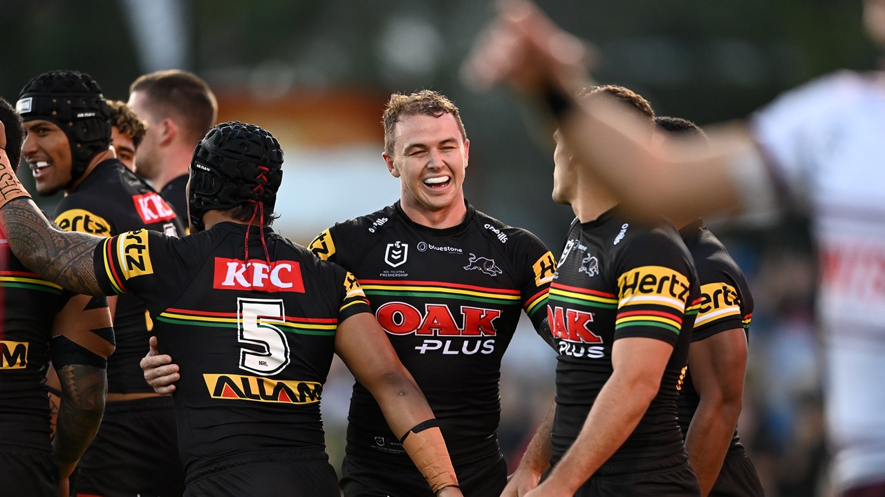 Grand Final Panthers vs Broncos Mitch Kenny Grabs the Opening Try : r/nrl