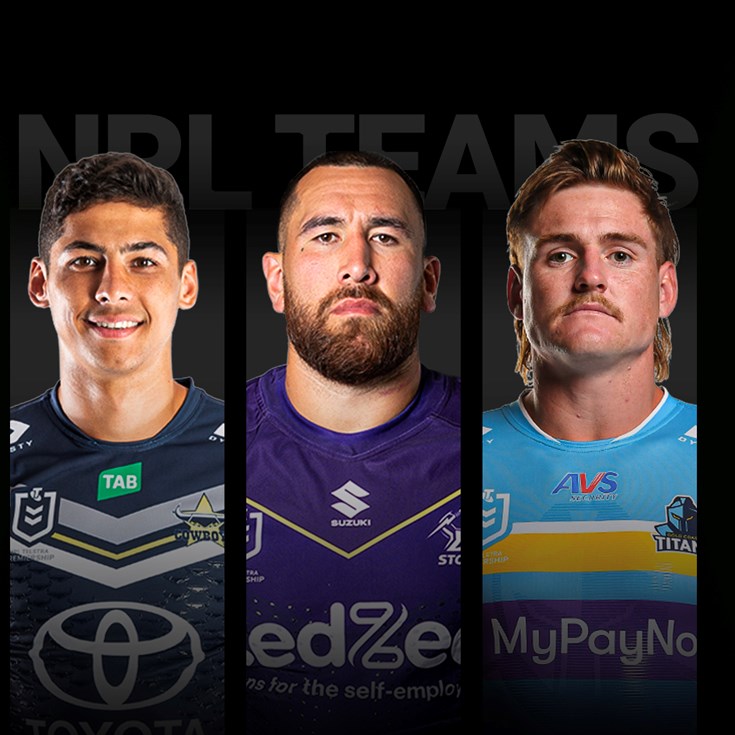 NRL Team Lists: Round 23