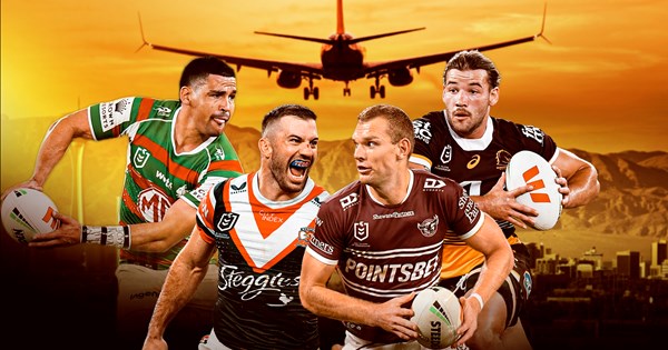 Nrl 2023 Las Vegas 2024 Clubs Announced Rabbitohs Broncos Sea