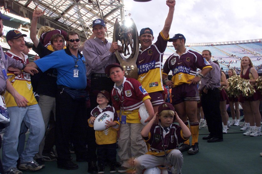 Wayne Bennett and Kevin Walters were coach and captain in the 2000 grand final