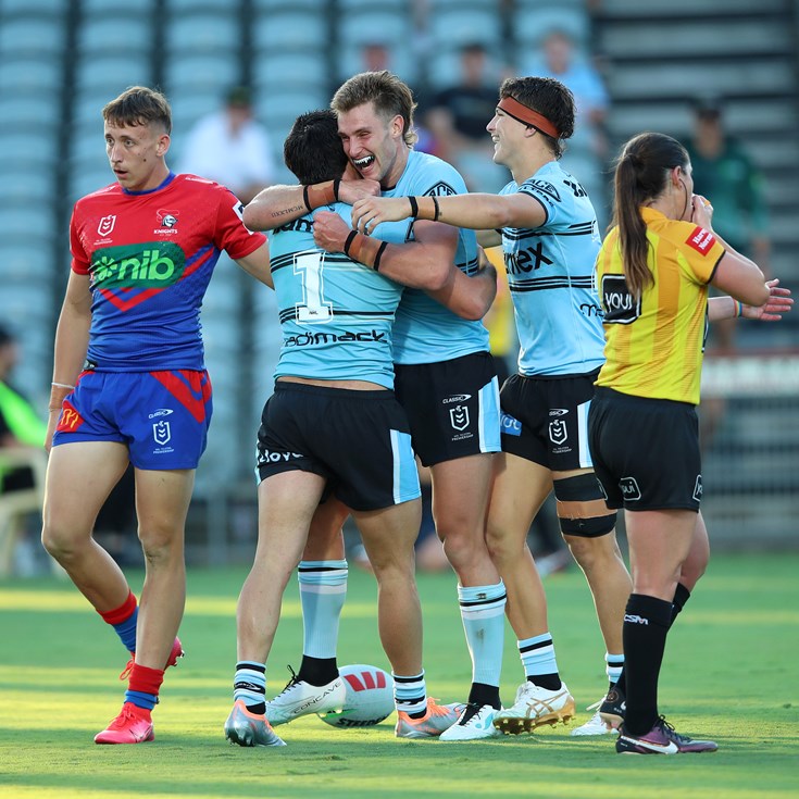 Young and old alike on song as Sharks edge Knights