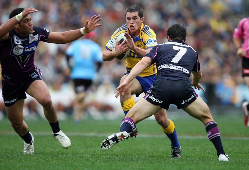 Daniel Mortimer in action during the 2009 NRL Grand Final. ©NRL Photos 