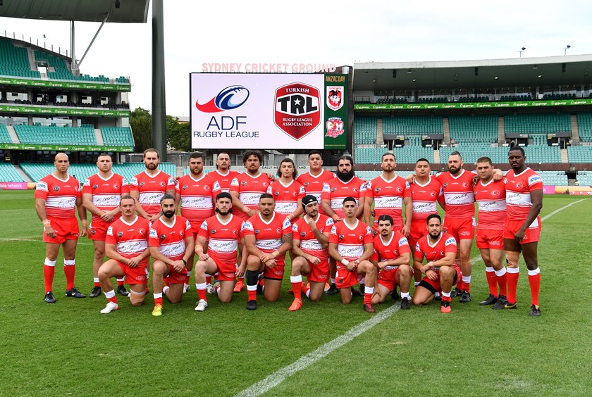 Türkiye played the ADF before the 2022 ANZAC Day match at the SCG