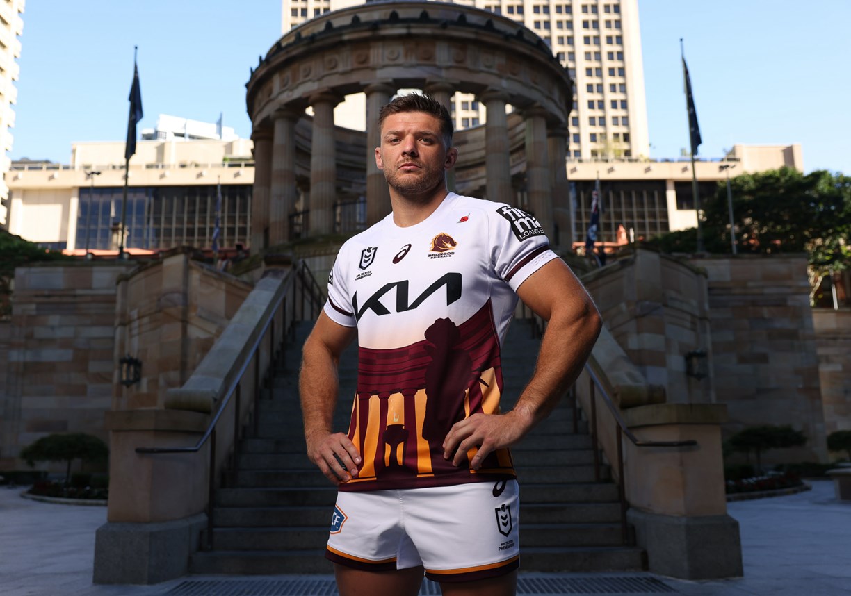 NRL 2024, ANZAC Round, Team jerseys, Commemorative jerseys being worn