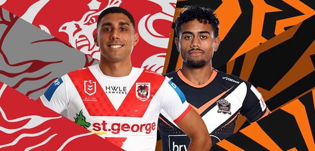 Dragons v Wests Tigers: Origin trio to play; Olam back on deck