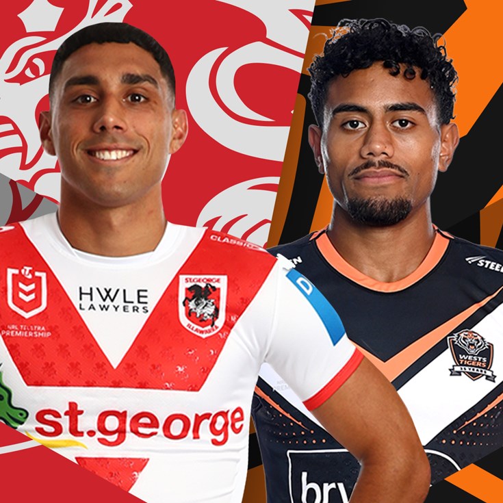 Dragons v Wests Tigers: Origin trio to play; Olam back on deck