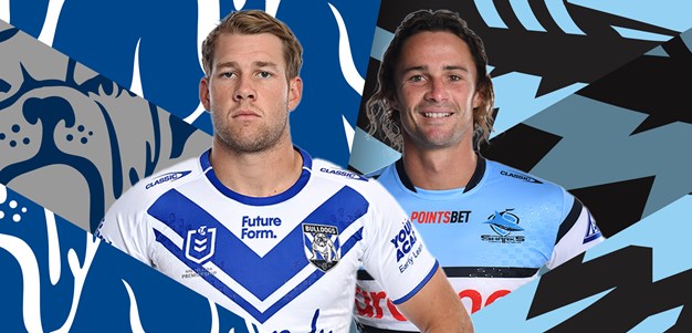 Bulldogs v Sharks: Taaffe in for Tracey; Wilton returns