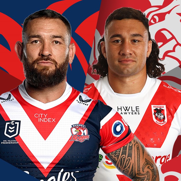 Roosters v Dragons: Milestone for JWH; Faitala-Mariner late out