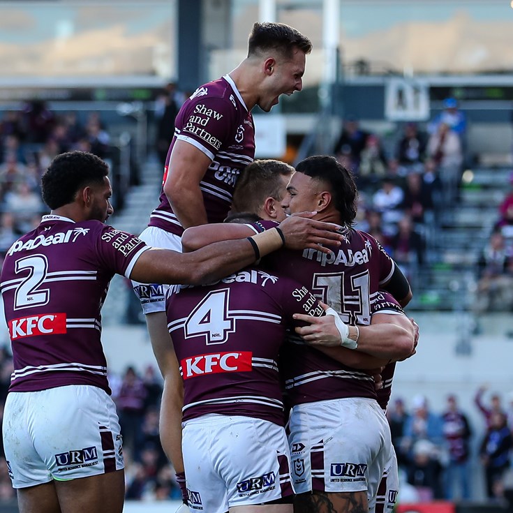 Trbojevic leads Manly to dominant win over Knights
