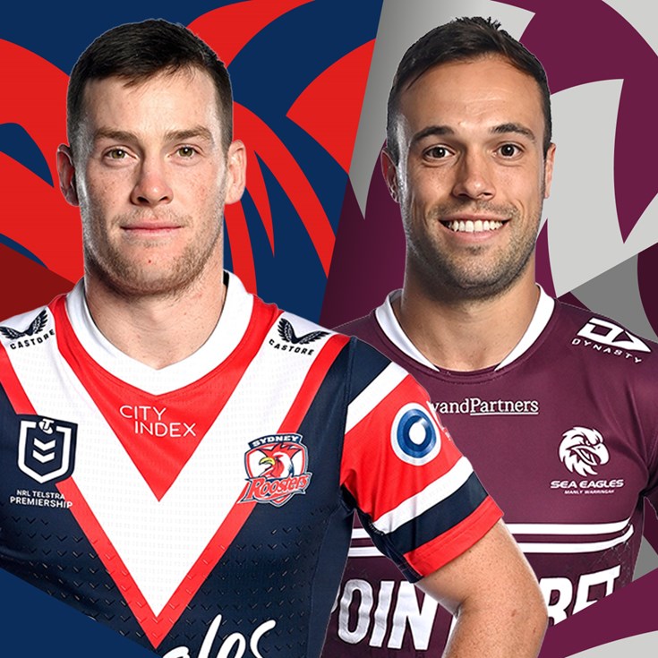 Roosters v Sea Eagles: Jennings to start; Big Ben chimes in at centre