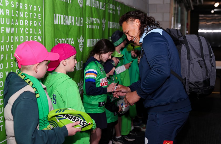 Josh Papali'i has long been a favourite with the Green Machine's fans.