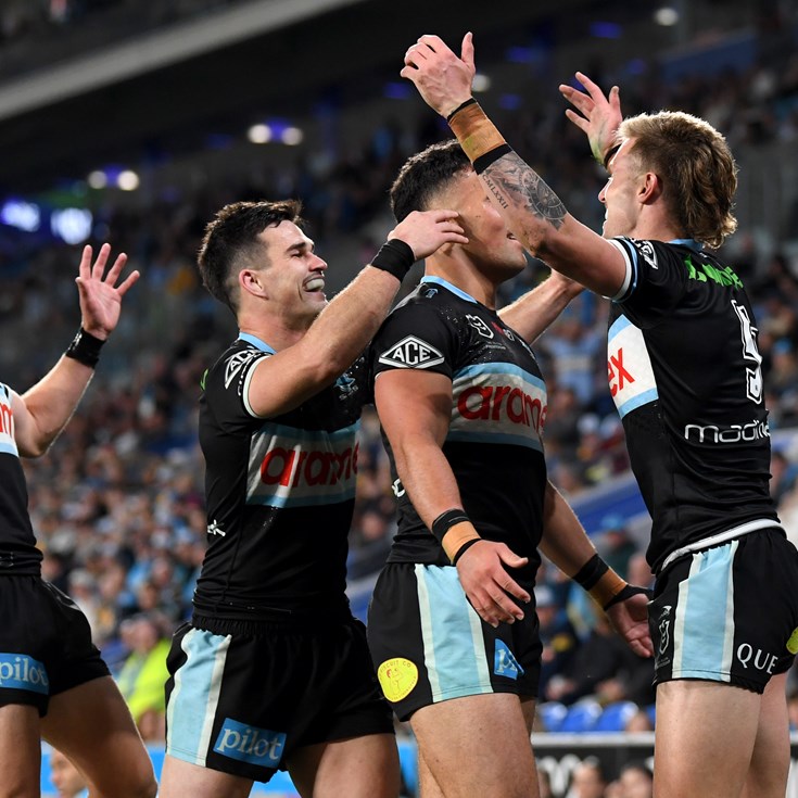 Sizzling Sharks make a statement with Titans trouncing