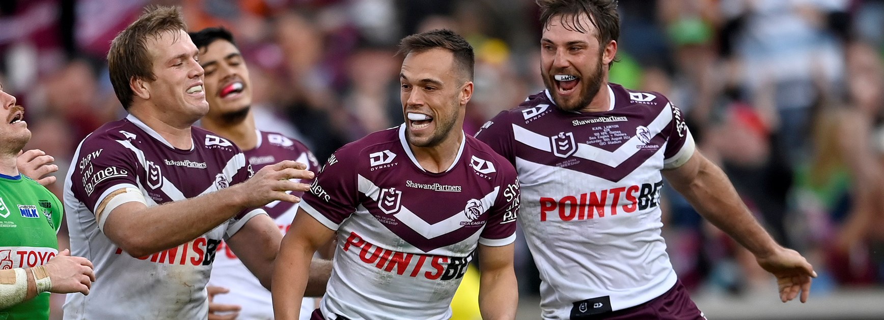 NRL 2024, Round 23, Match report, Canberra Raiders, Manly Sea Eagles, Josh  Papalii, Tom Trbojevic | NRL.com