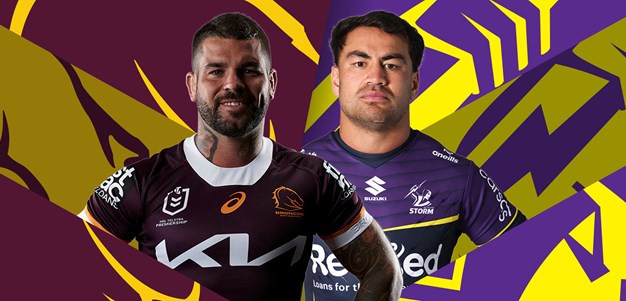 Broncos v Storm: Staggs, Haas sidelined; Faalogo No.1 gun