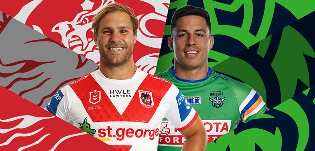 Dragons v Raiders: Liddle set to return; Fogarty in, Rapana out