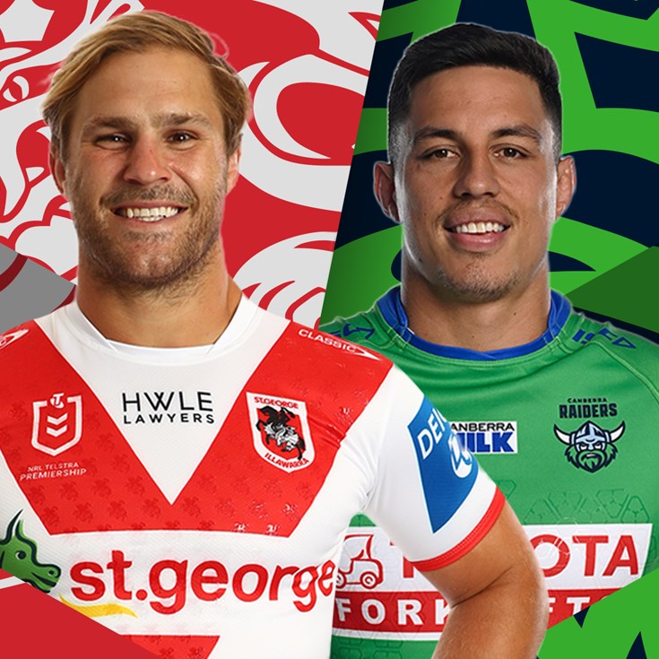 Dragons v Raiders: Liddle set to return; Fogarty in, Rapana out