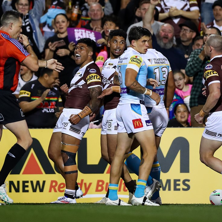 Panthers hold off tenacious Titans to secure second spot