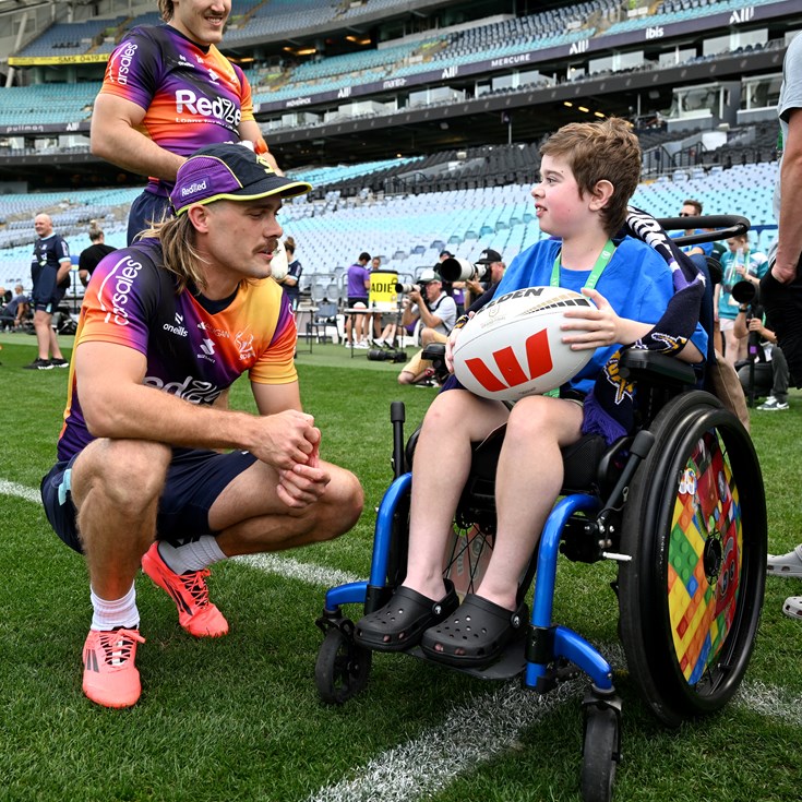 Luke's wish comes true on a magical grand final weekend