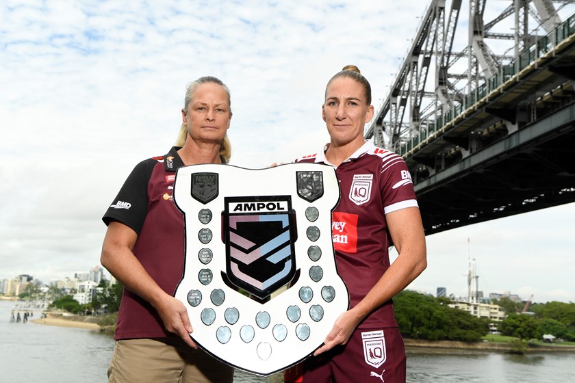 Tahnee Norris and Ali Brigginshaw led Queensland to victory in the first women's Origin series.