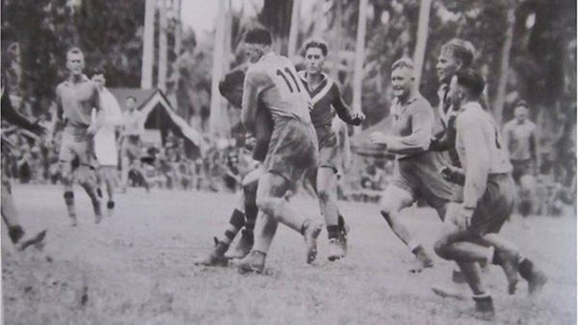 The original State of Origin was played in PNG at the end of World War II.