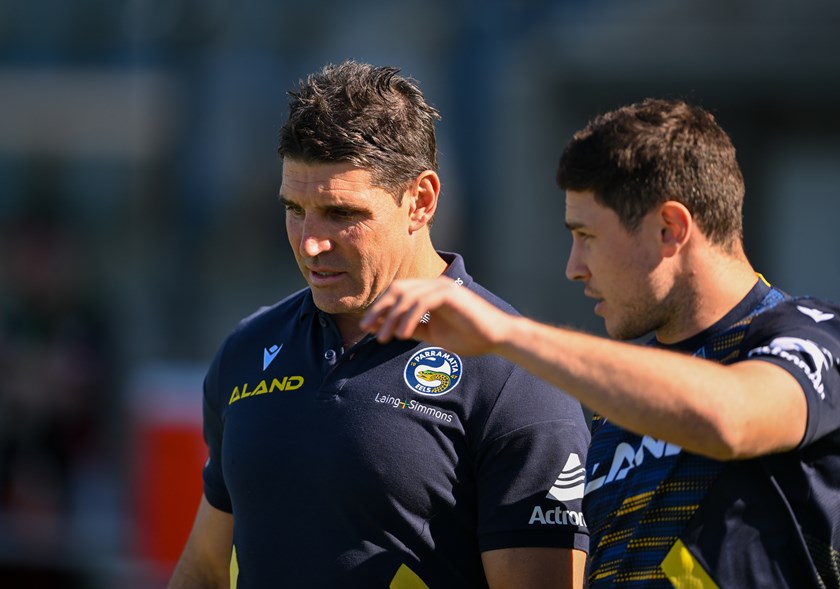 Mitchell Moses credits Trent Barrett for helping him earn his place in the NSW team.