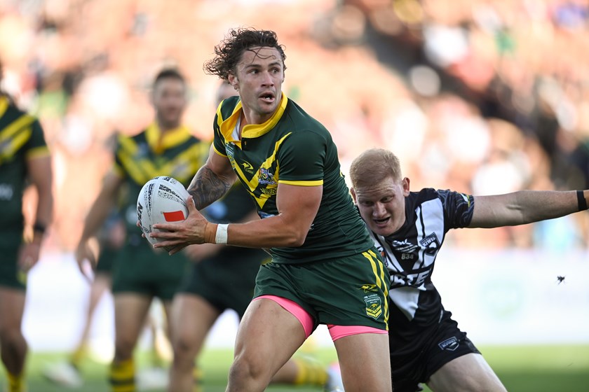 Nicho Hynes regained his belief playing alongside Daly Cherry-Evans in the 2023 Kangaroos squad 