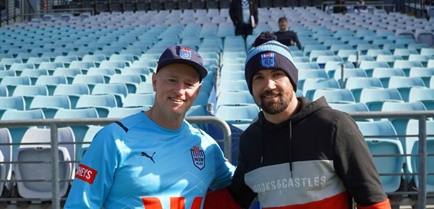 Socceroos captain throws support behind Teddy and Blues