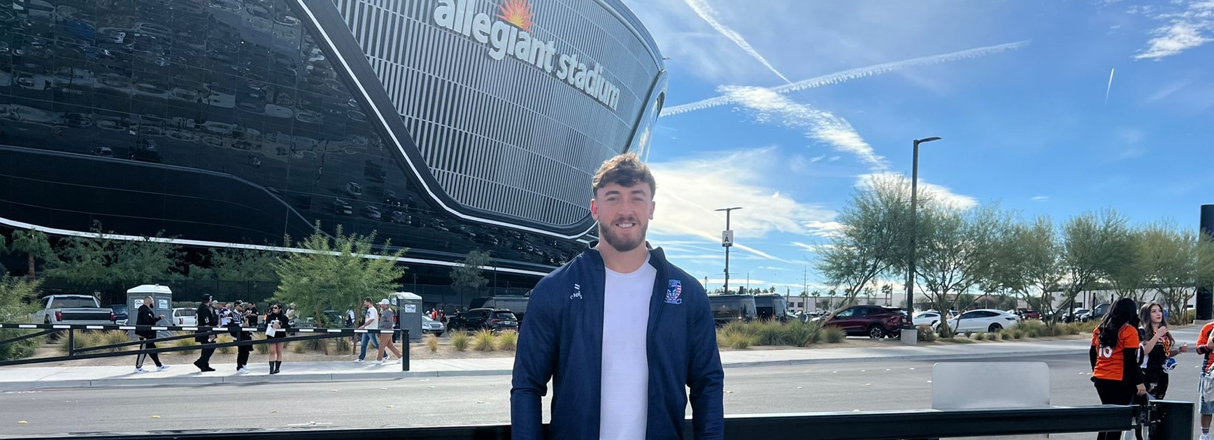 'Duft's face was on the stadium': English stars get taste of Vegas