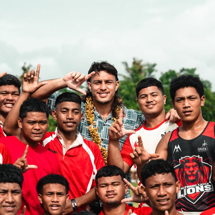 'I want to give back': How Tino is helping grow game in Samoa