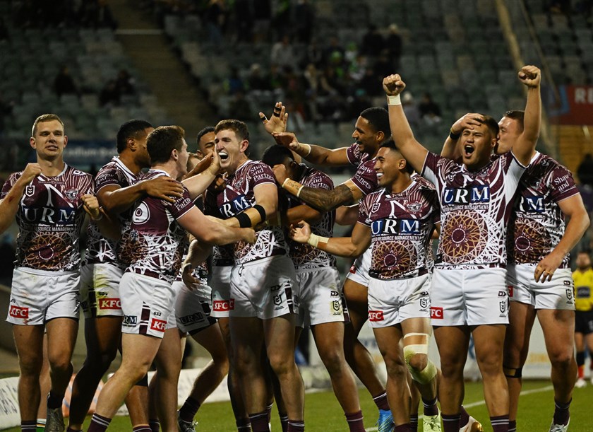 NRL on X: Five teams on 16 points at the end of a deadly Indigenous Round  🤯  / X