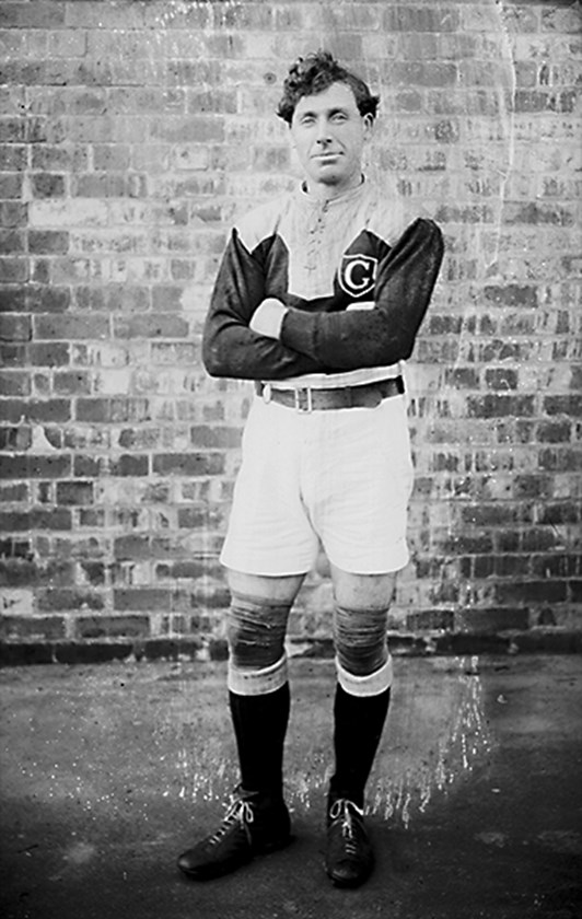 Chris McKivat in his Glebe uniform in 1911.