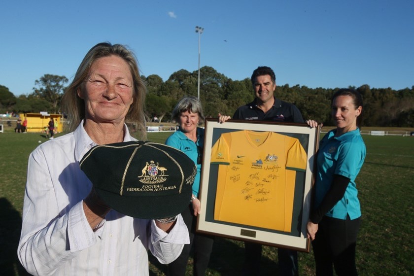 Australia's first women's rugby league dual international Julie Porter was also Matildas player No.20.