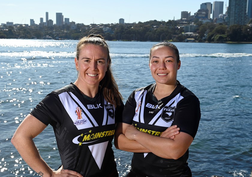 Georgia Hale and Raecene McGregor believe the Kiwi Ferns can end the Jillaroos domination at recent World Cups.